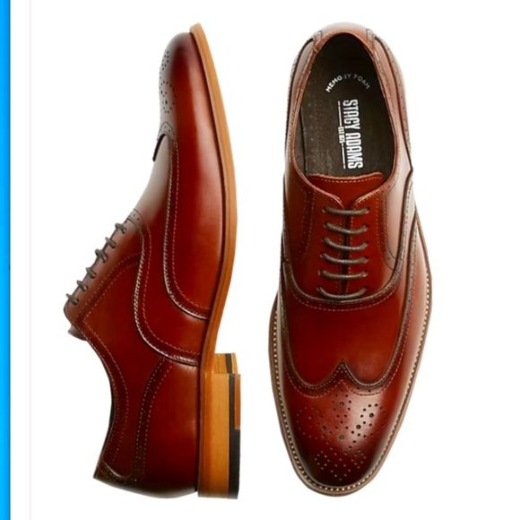 Stacy Adams Other - Stacy Adams Dunbar Wingtip Oxfords, Tan Size 11.5   Like New Condition